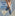 The Hill House x Vibi Venezia Mary Jane Flats - Blue Floral Block Stripe