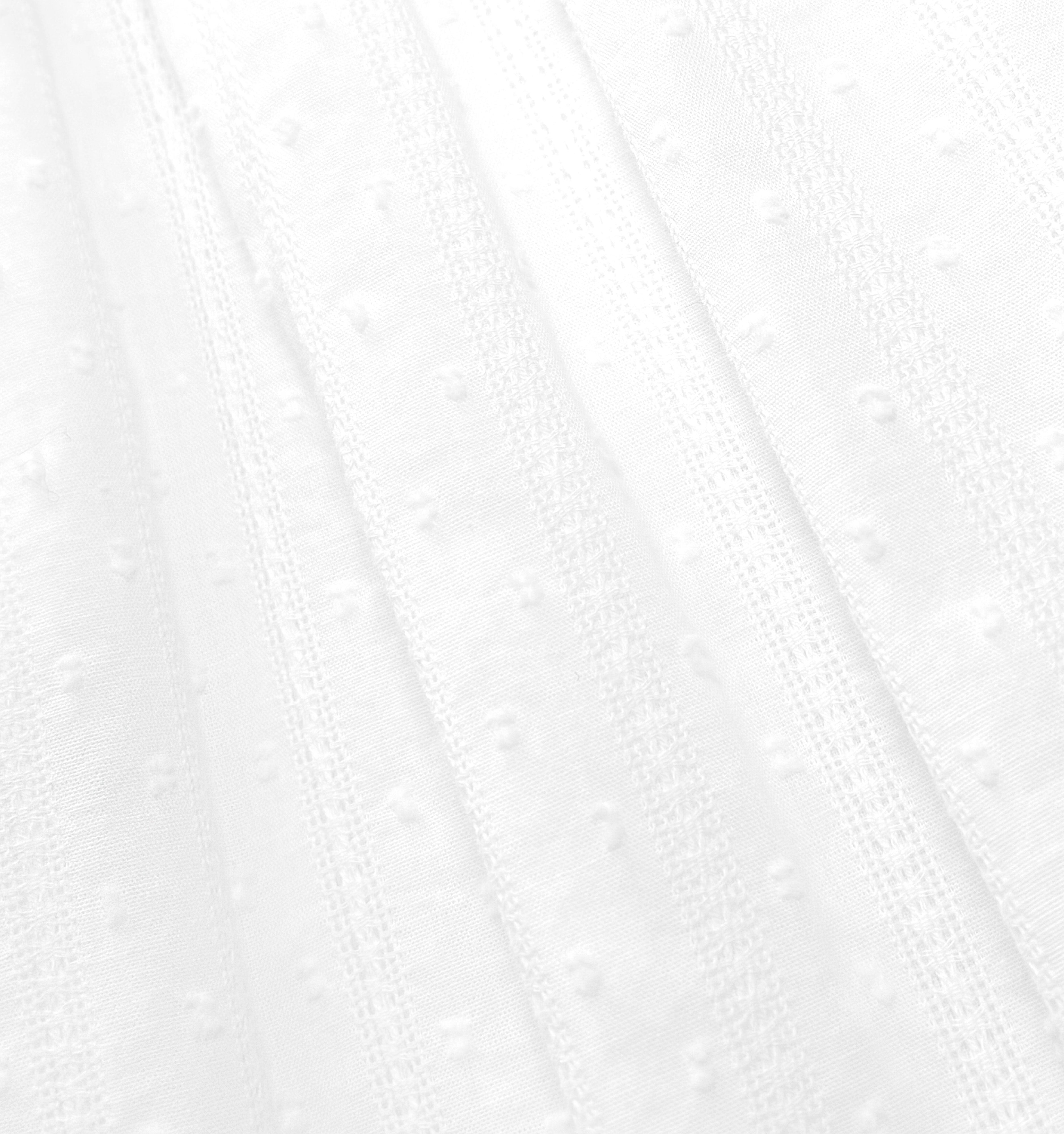 The Baby Paz Set - White Linear Swiss Dot