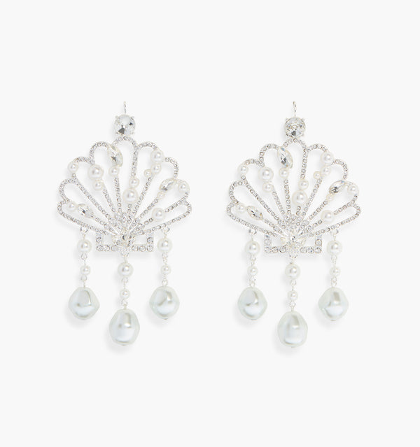 Seashell Earring  - Silver
