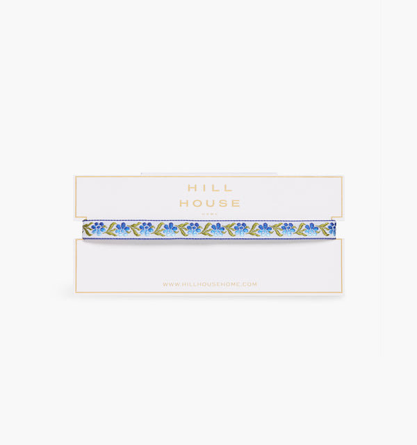 Ribbon Choker - Blue Multi