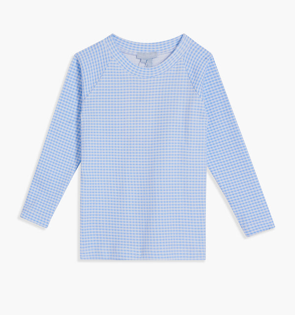 The Tiny PJ Set - Hydrangea Gingham