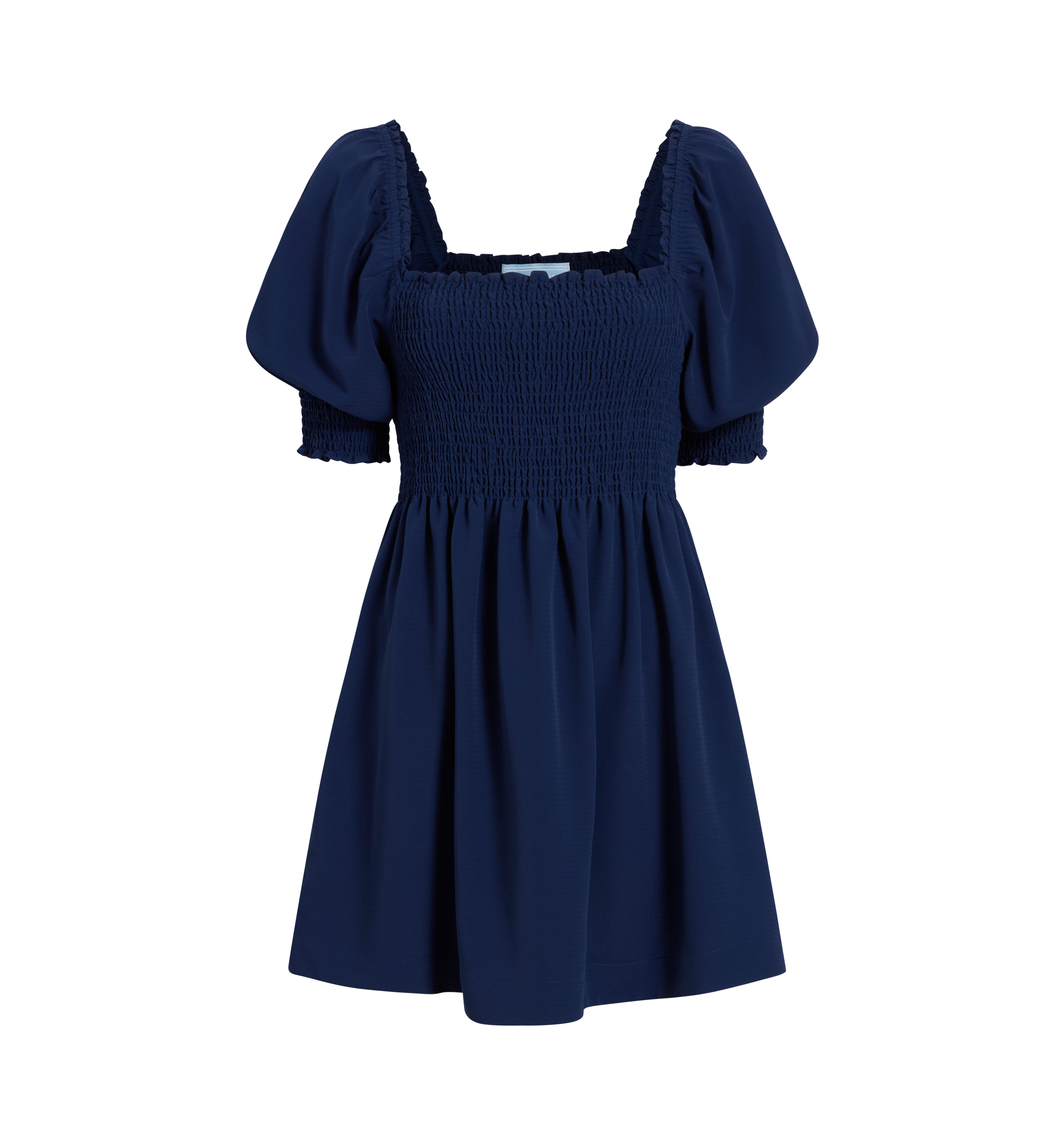 color:Wrinkle Resistant Navy Crepe