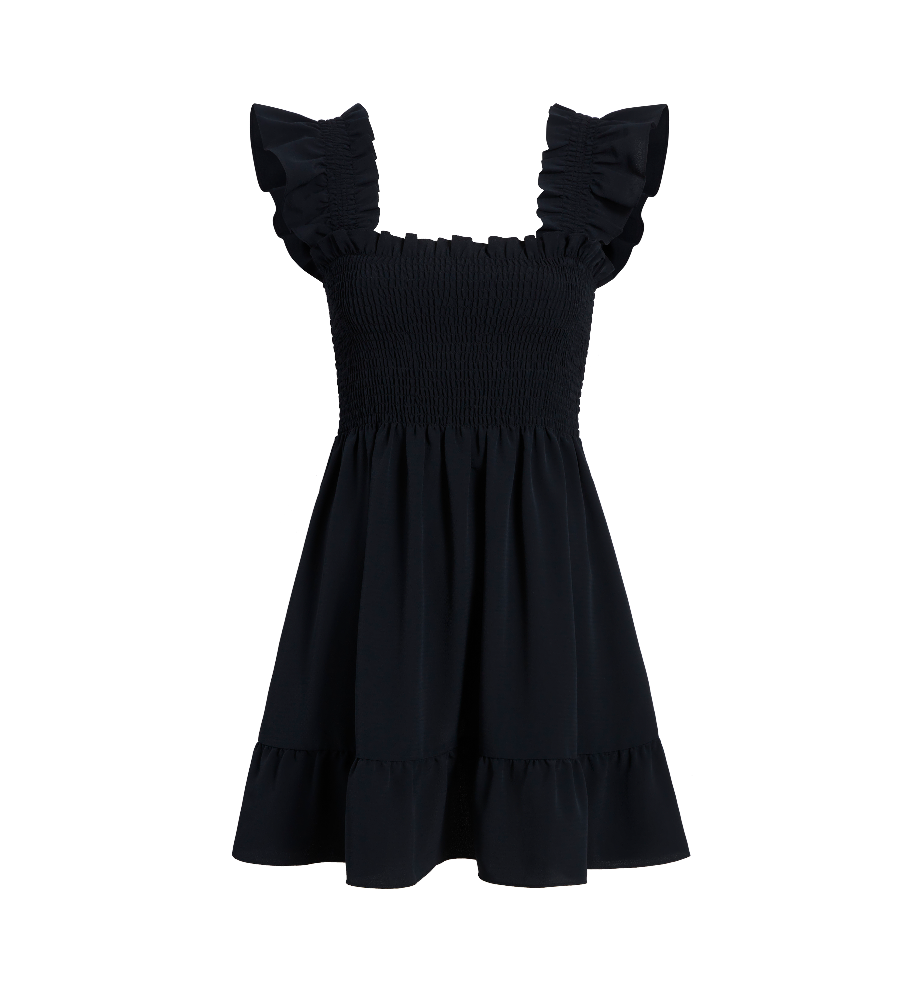 color: Wrinkle Resistant Black Crepe