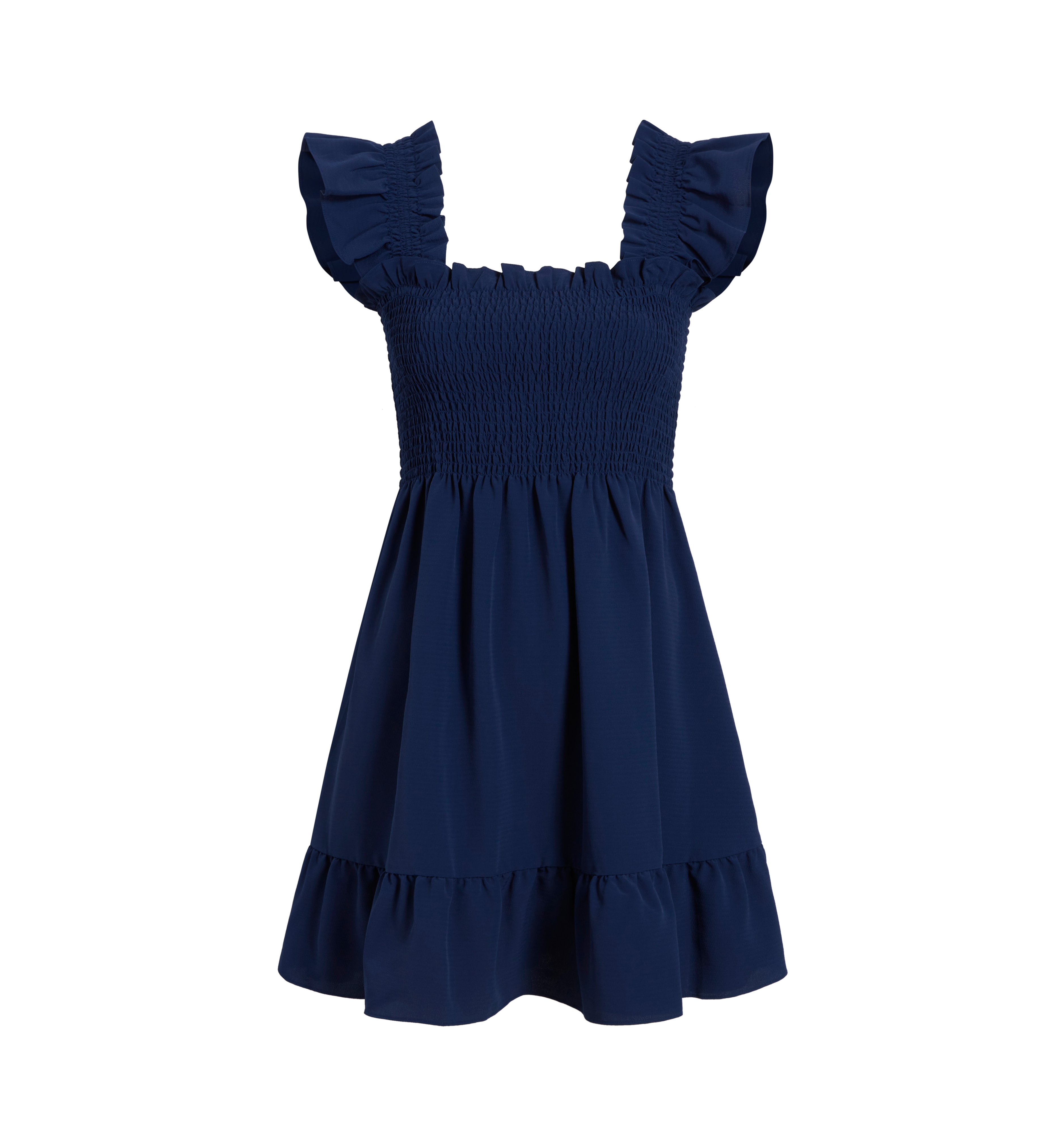 The Elizabeth Nap Dress - Navy Crepe