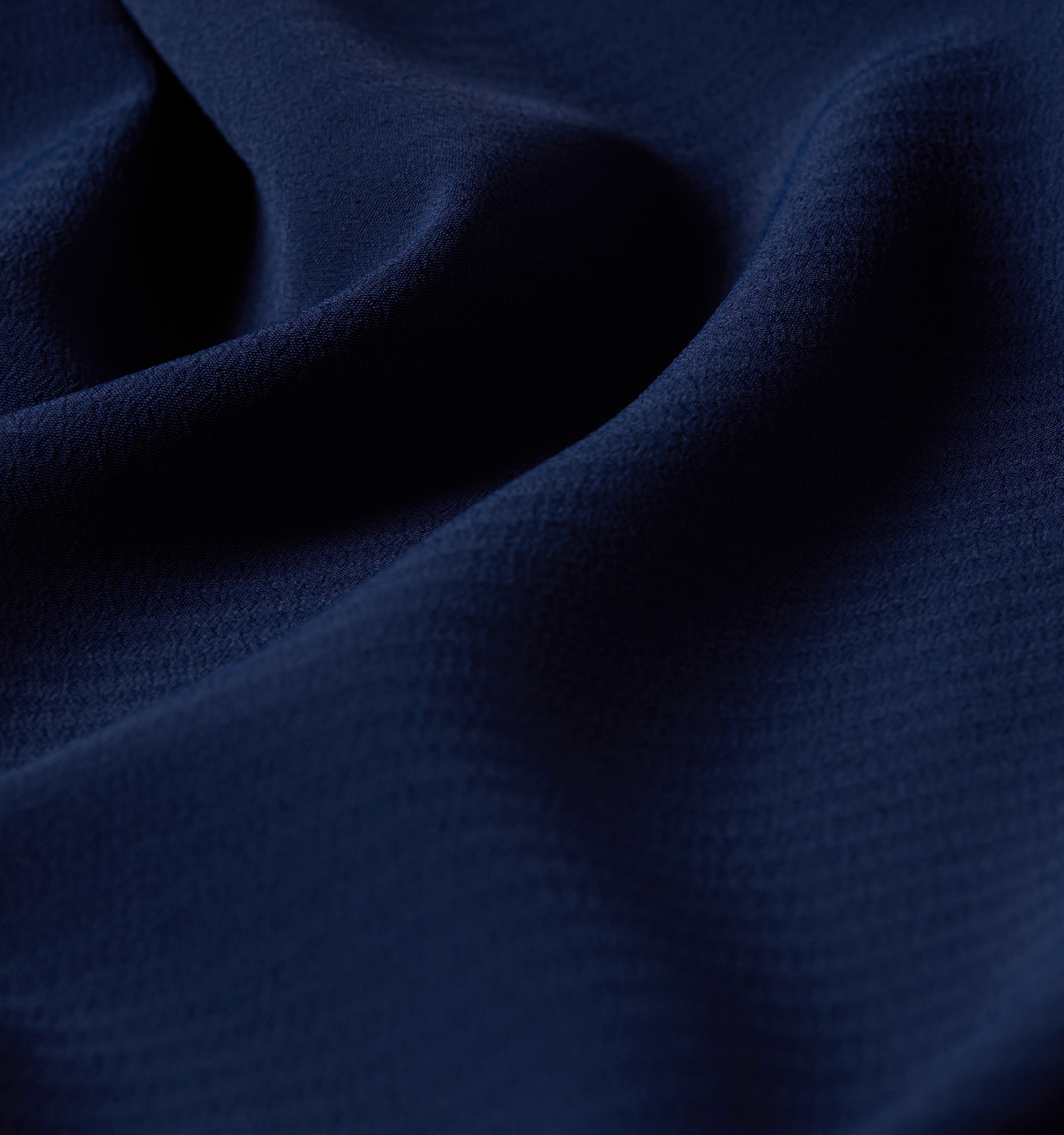 The Crepe Ellie Nap Dress - Navy Crepe color:Wrinkle Resistant Navy Crepe