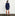 Sophia wears a size XS in the Navy Merino Wool color:navy merino wool 