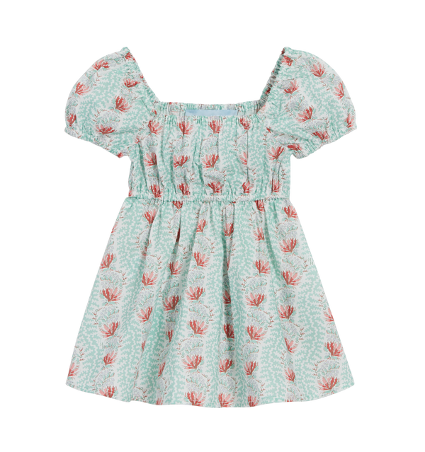 The Baby Sienna Dress - Trailing Vine Multi Cotton