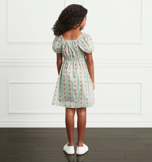 The Tiny Sienna Dress - Trailing Vine Multi Cotton