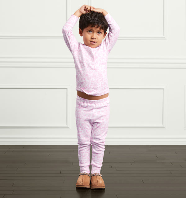 The Tiny PJ Set - Pink Sherwood Forest