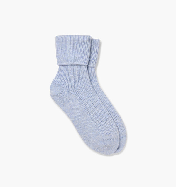 Cashmere Socks - Pale Blue