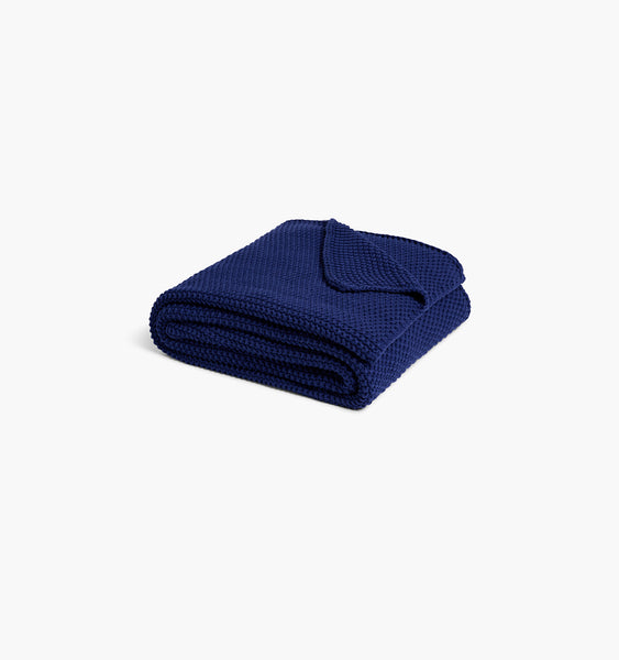 The Throw Blanket Navy
