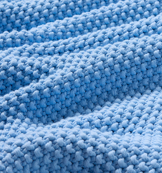 The Throw Blanket - Light Blue – Hill House Home
