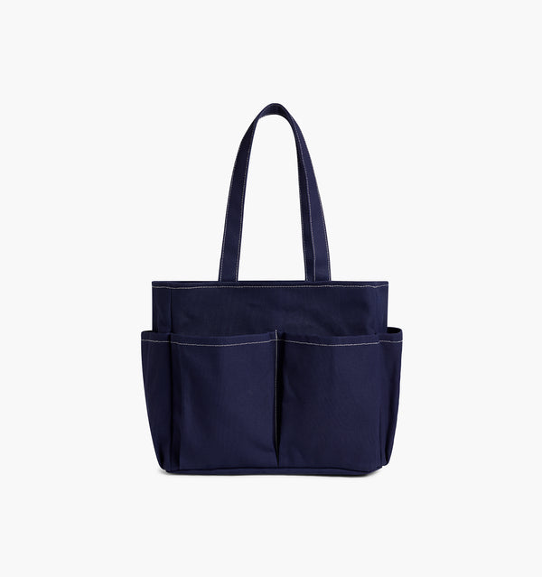 monogram:navy-cotton-canvas