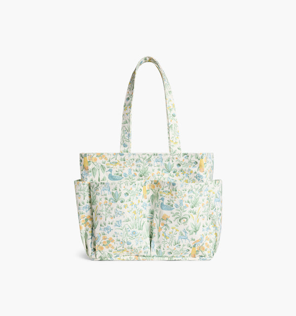 The Market Tote - Multi Sherwood Forest Cotton Canvas