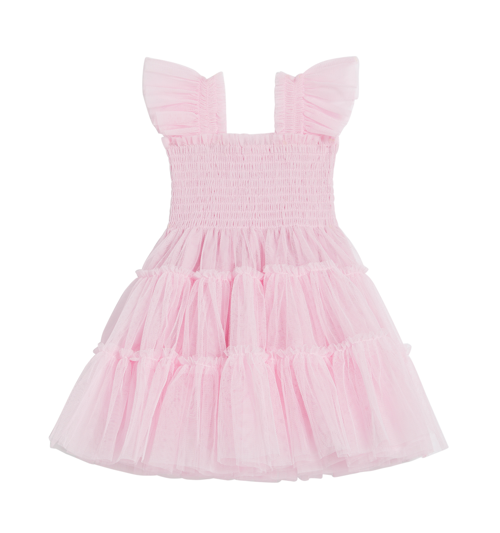The Tiny Tulle Ellie Nap Dress - Pink Tulle – Hill House Home