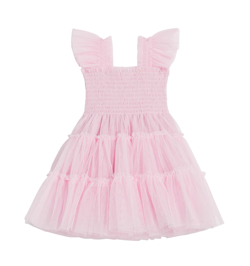 トップス Treat Girl's tulle frill jersey NWOT trish scully child Satin Tulle dress girls 2T peach Special