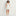 Hayley is 5'10" and wears a size XL in the White Lace color:White Lace 