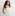 Hayley is 5'10" and wears a size XL in the White Lace with Black Ribbon color:White Lace with Black Ribbon