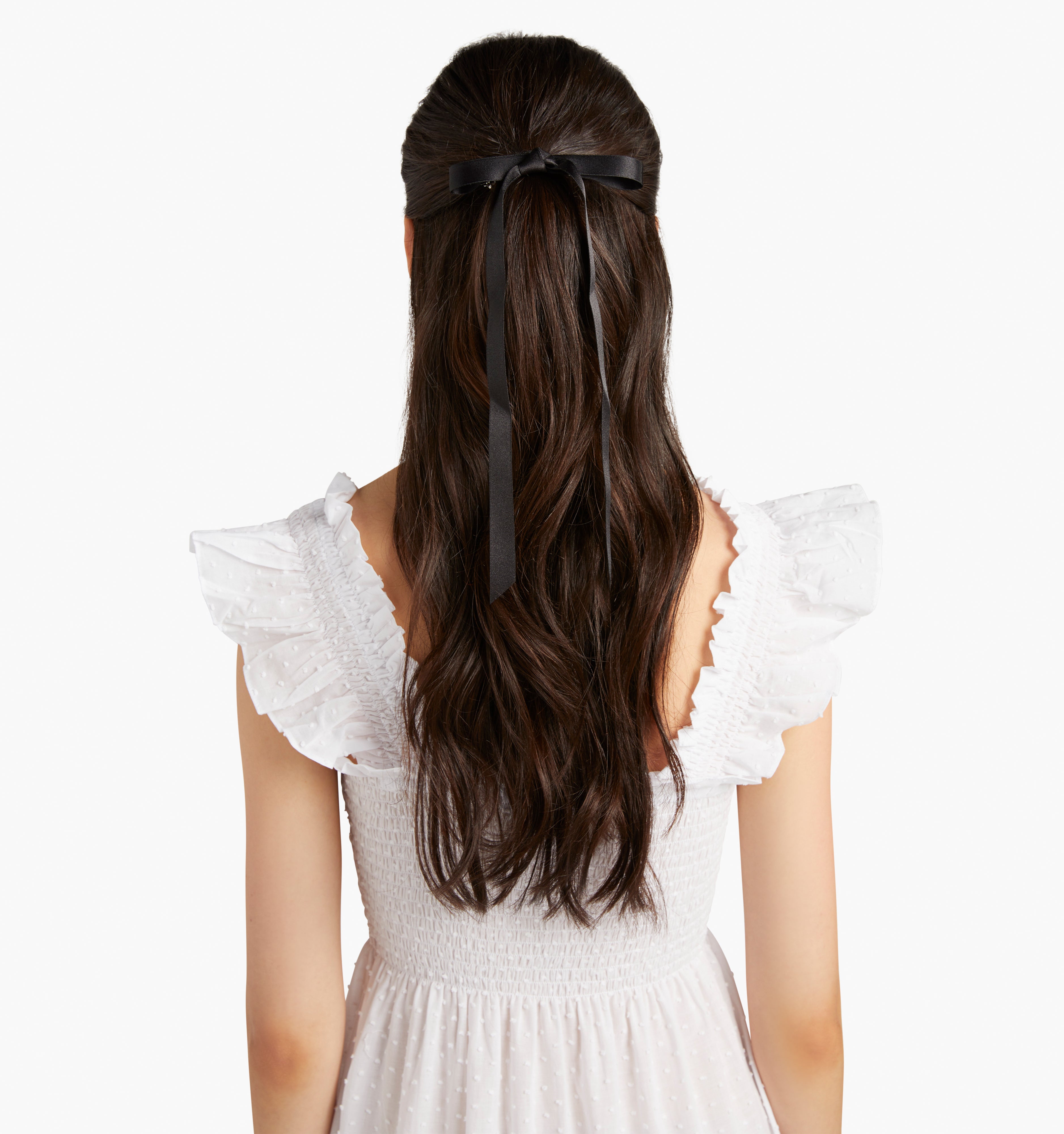 The Margot Bow - Black Grosgrain