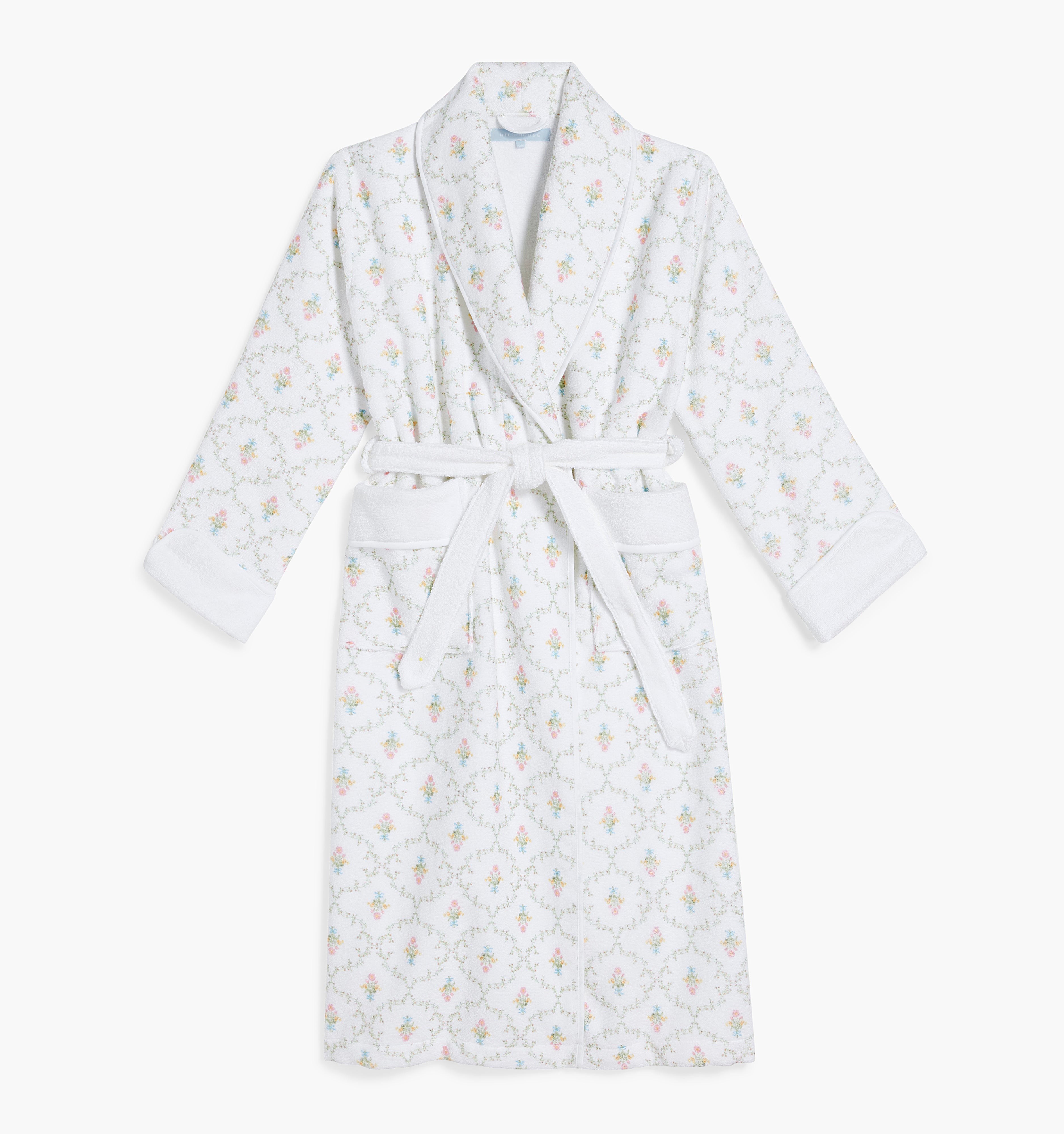 The Hotel Robe - Pastel Trellis