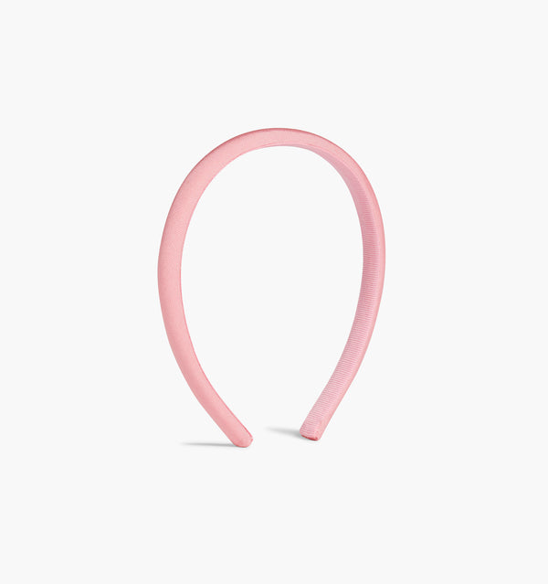 The Maeve Headband - Light Pink Grosgrain