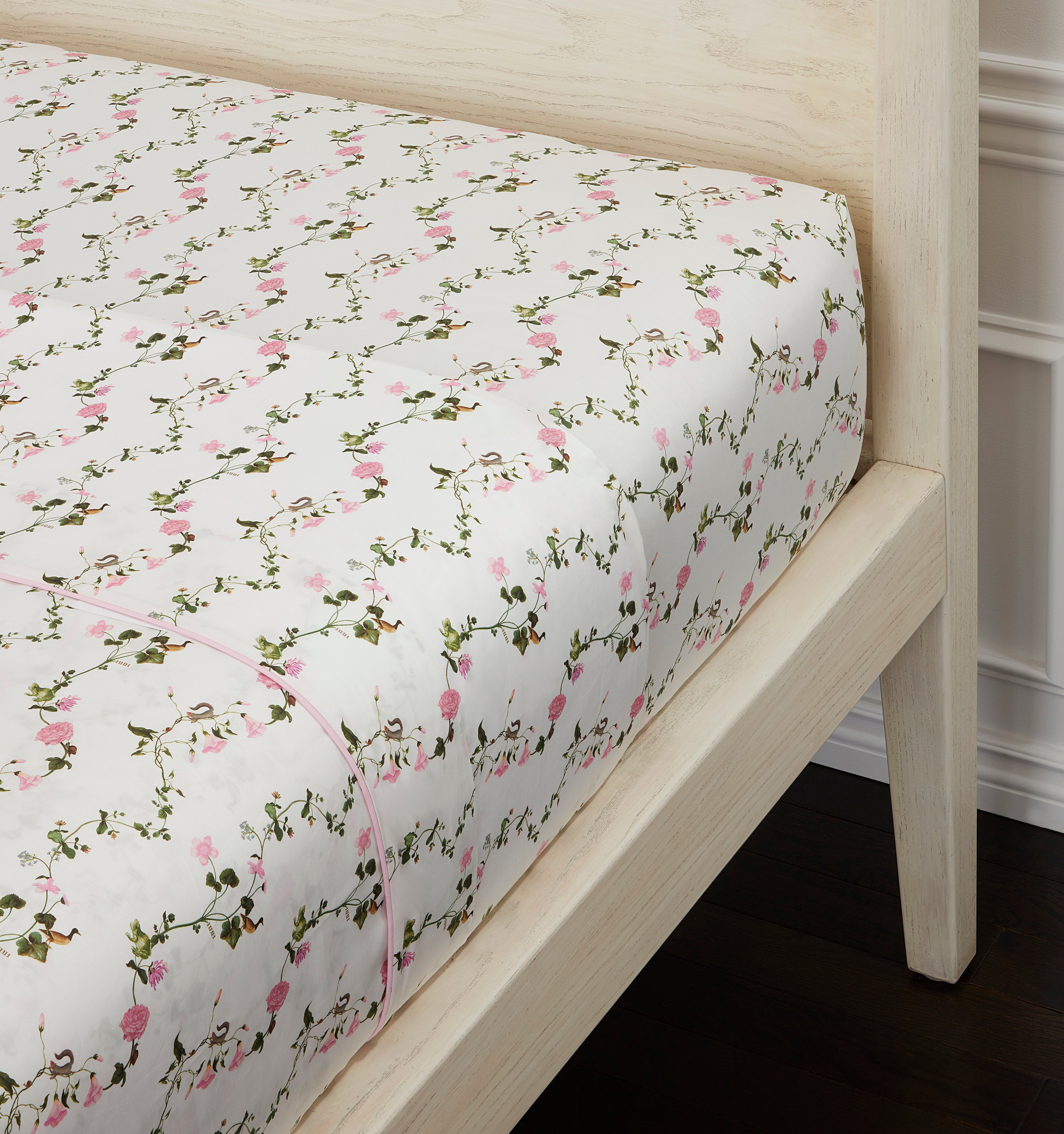 Hill House Home Botanical Fitted Sheet - Thumbnail 4