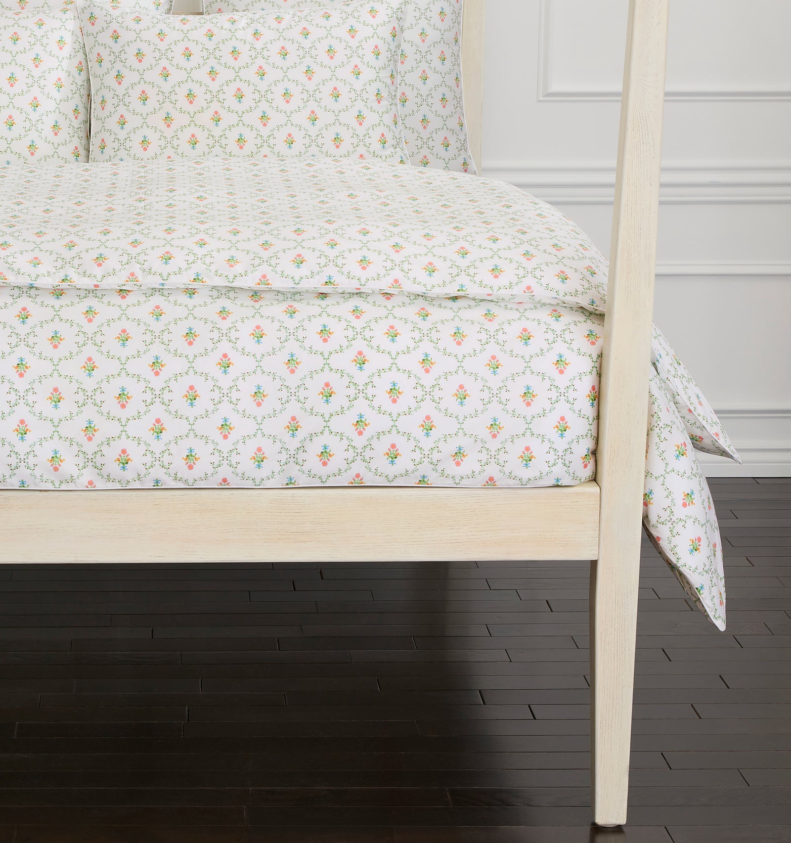 Pastel Trellis Duvet Cover