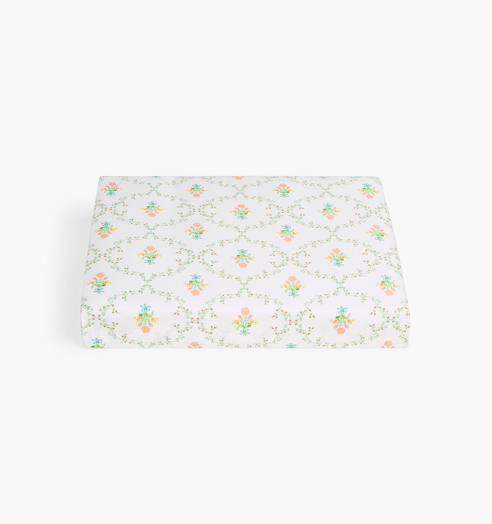 Pastel Trellis Fitted Sheet