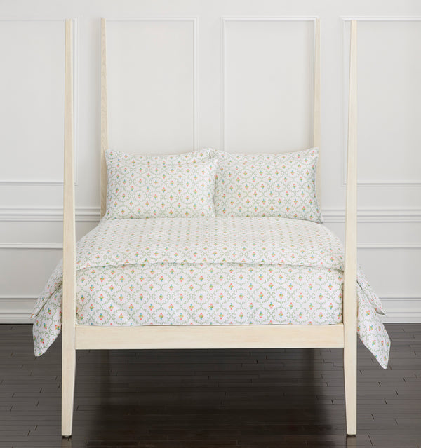 Pastel Trellis Bed Set color:pastel trellis