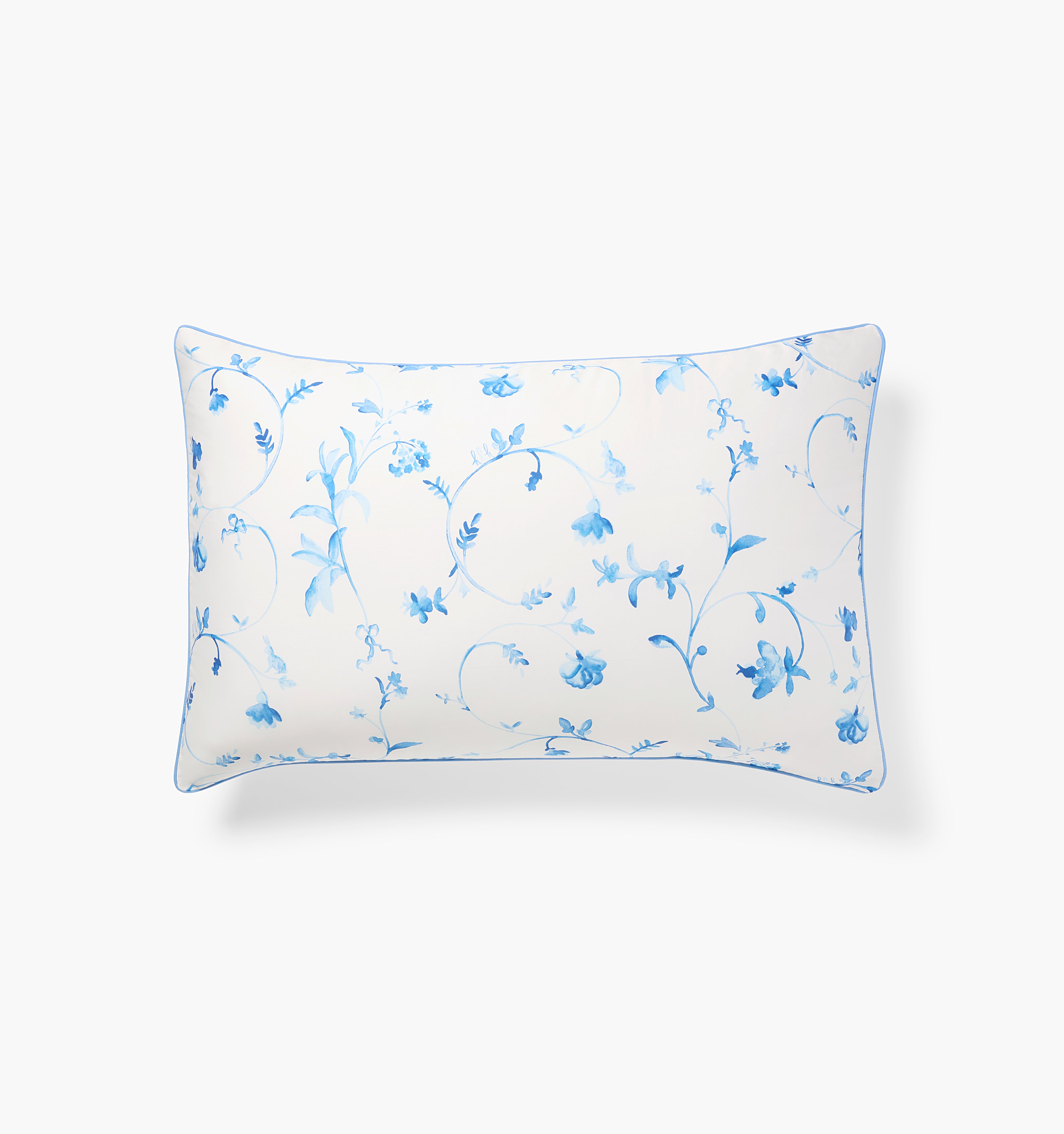 Botanical Pillowcase Set color:blue botanical