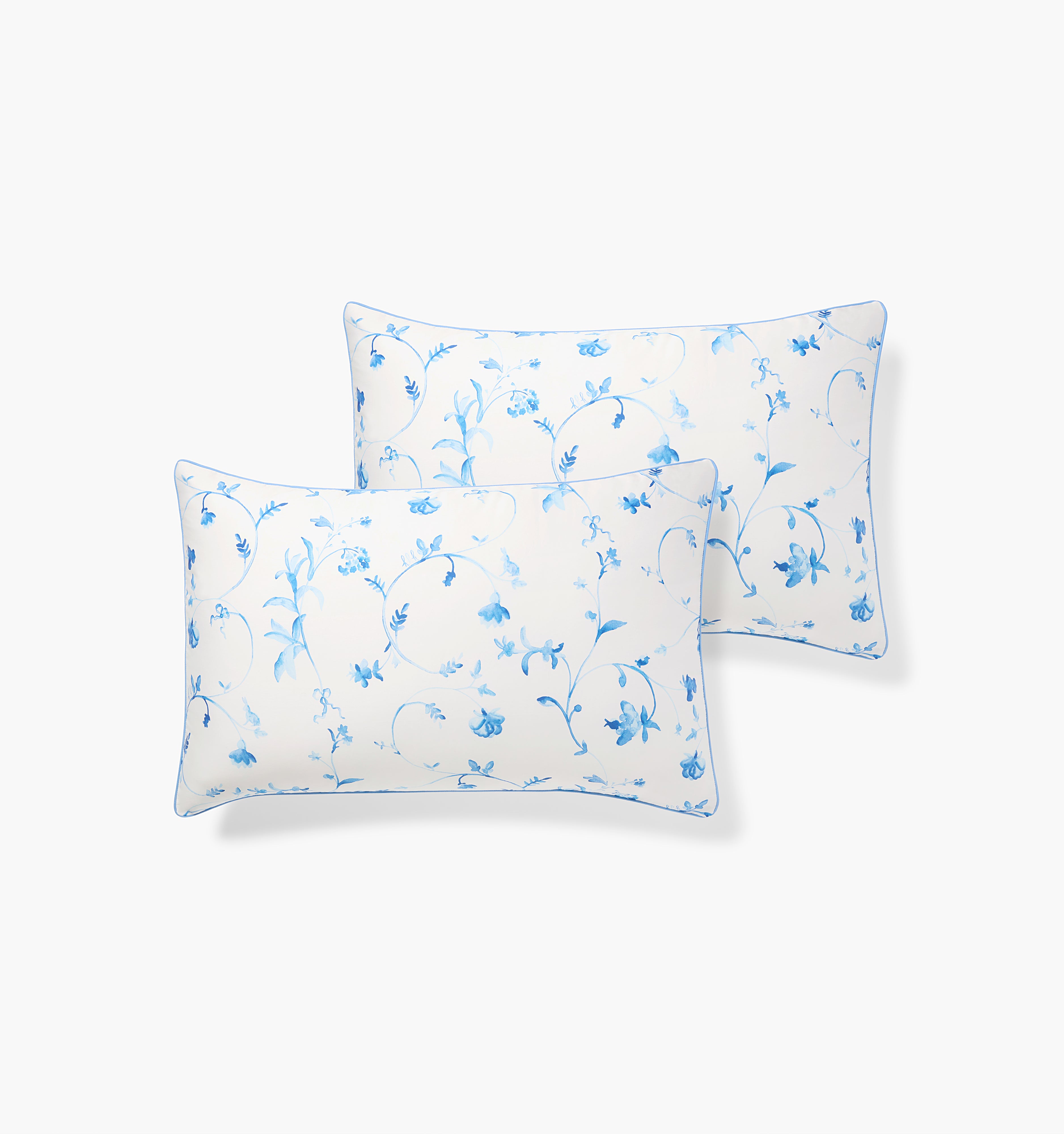 monogram:blue-botanical