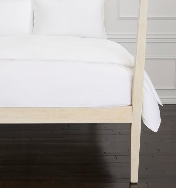 Savile Duvet Cover - Pure White