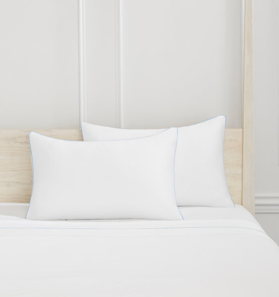 The Standard Pillowcase Set - Savile Powder Blue