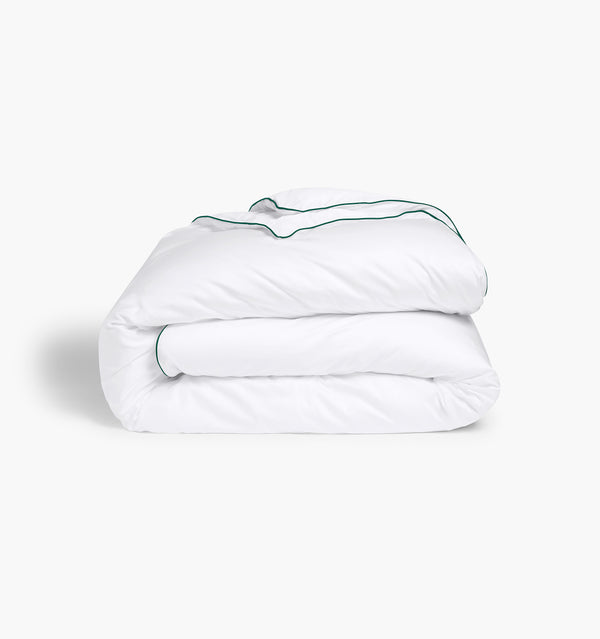 Savile Duvet Cover - Emerald Green
