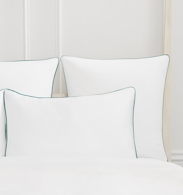 Savile Euro Sham - Emerald Green