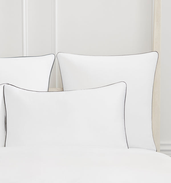 Savile Euro Sham - Classic Black