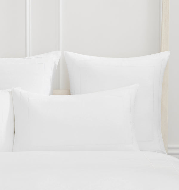Chancery Lane Euro Sham - Pure White