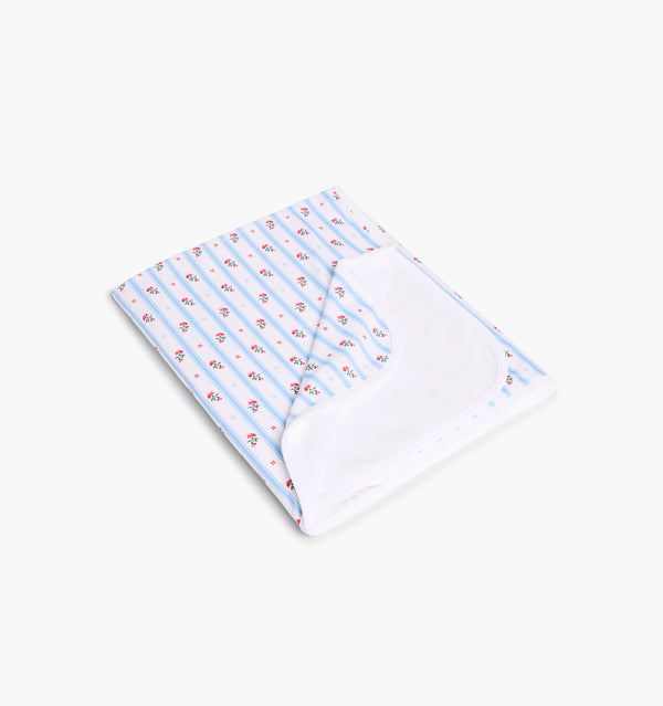 Baby Blanket - Floral Stripe – Hill House Home