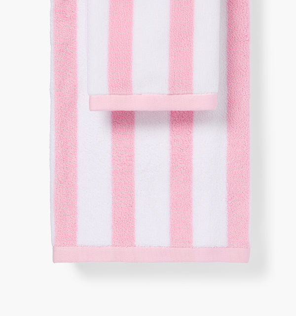 The Sankaty Hand Towel - Cotton Candy Stripe color:cotton candy