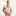 Ange-Marie is 5’10” and wears an XS in the Pink Lace color:pink lace